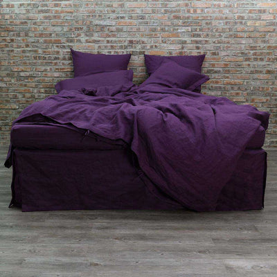 Introducing New Linen Color: Aubergine