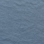 Fabric Detail of Linen Flat Sheet French Blue 
