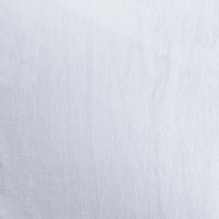 Optic White Linen Fabric - Linenshed