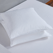Housewife Linen Pillowcases Pair Optic White