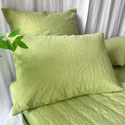plain linen Pillowcases pair - Linenshed