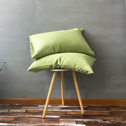 Linen Pillowcases on Chair - linenshed US 
