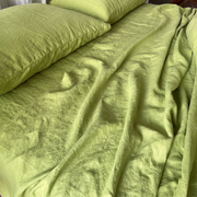 Bed Linen Flat Sheet Green Tea - Linenshed
