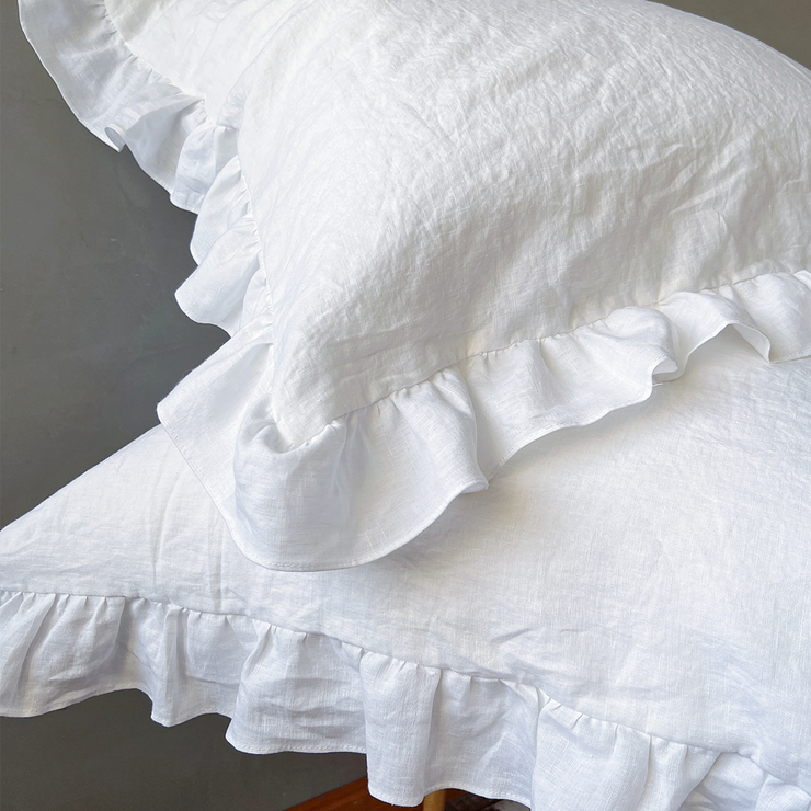 Romantic Ruffled Pillowcases ( set of 2)