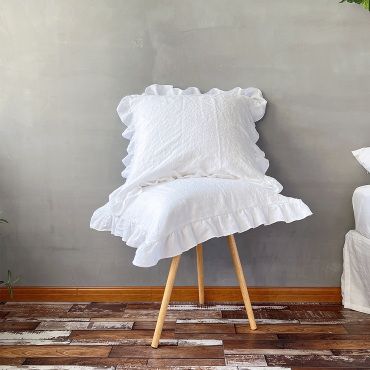 Romantic Ruffled Pillowcases ( set of 2)