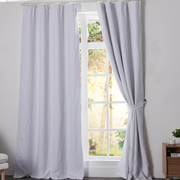 How to Turn Linen Flat Sheets Into Affordable Curtains