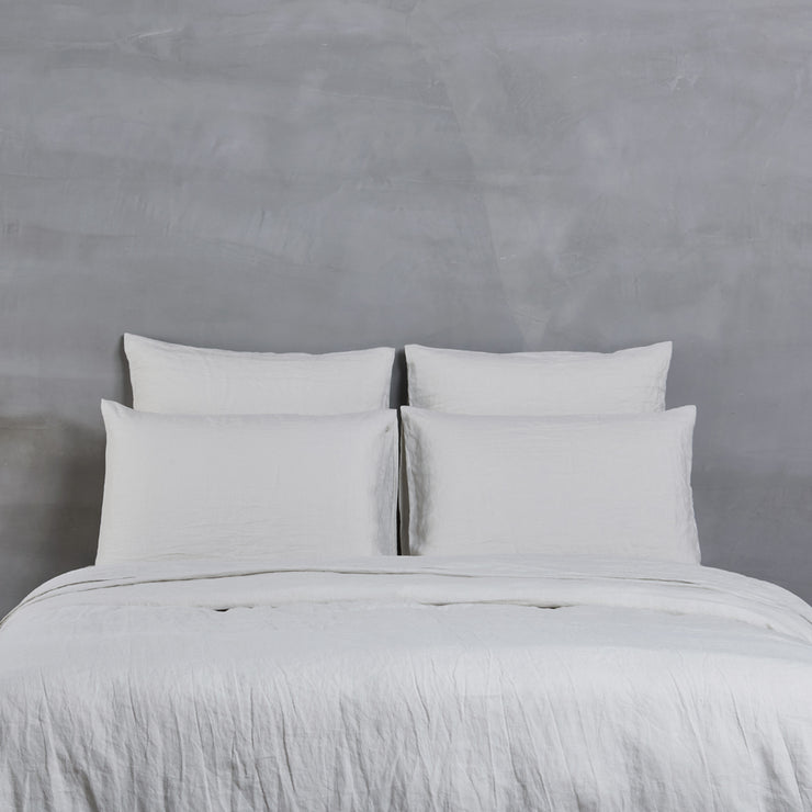 Housewife Linen Pillowcases Stone Grey - Linenshed