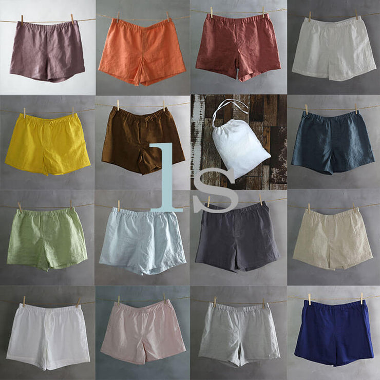 Choose your own set of Linen Boxer shorts