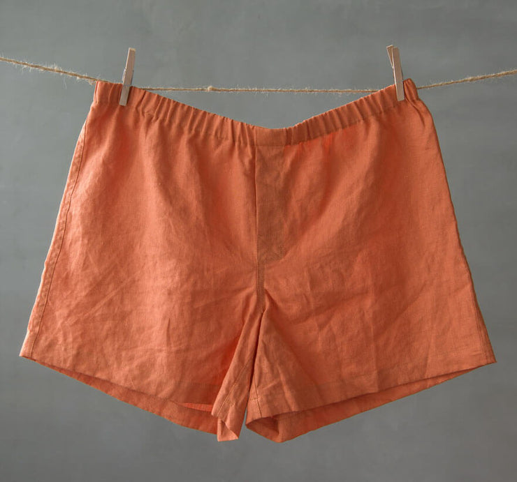 Linen Boxer Shorts for Men