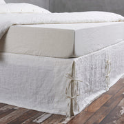 Ivory Linen Fitted Sheet - Linenshed
