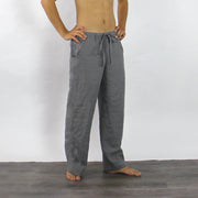  Linen Men's Casual Trousers