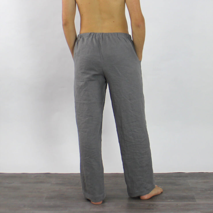 Casual Linen Pant - White – HIHO