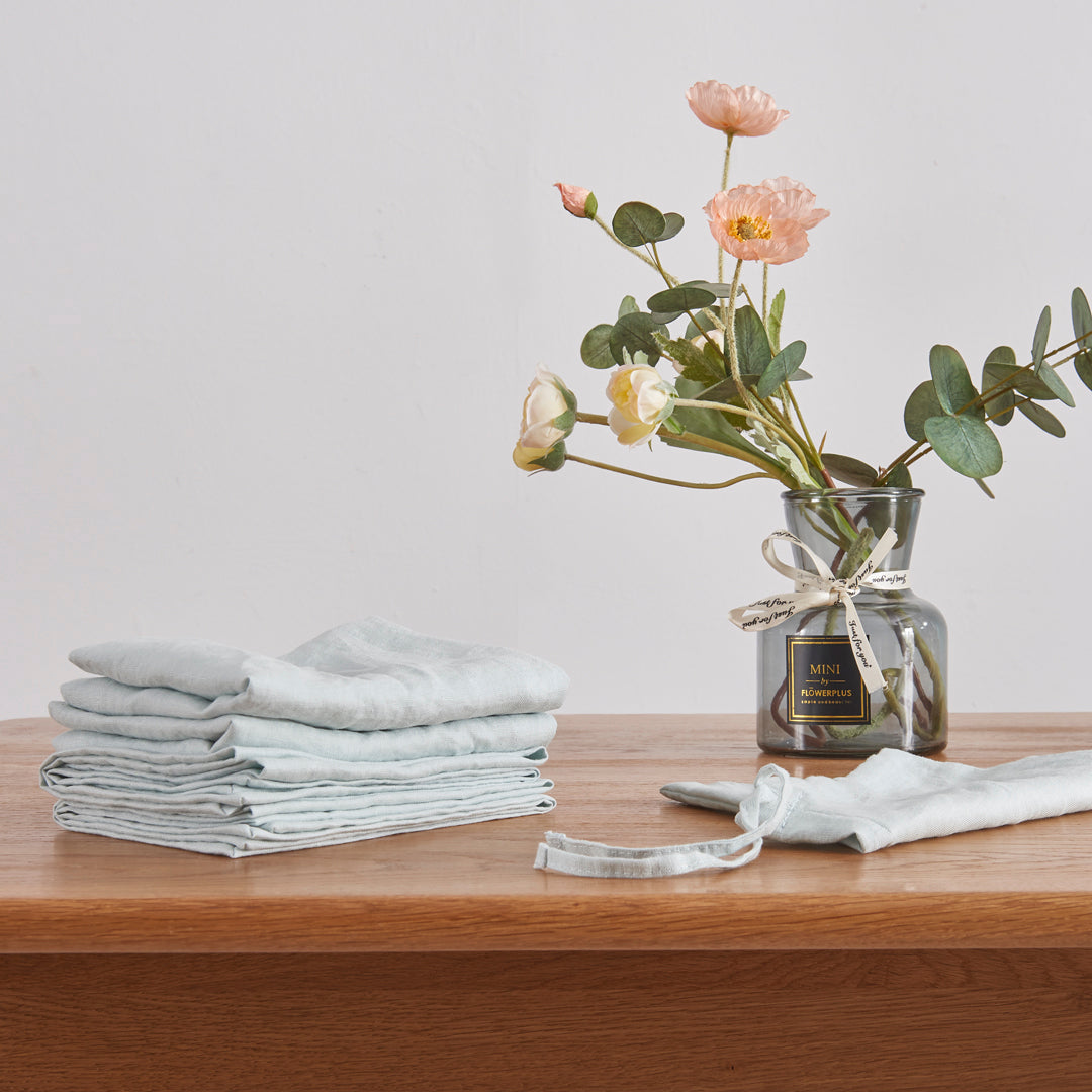 Buy A New Set Of Custom Made Linen Table Napkins For Your Home - Linenshed