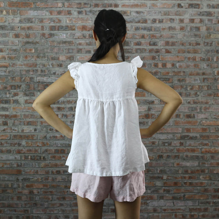 Back Detail Of Baby Doll Top