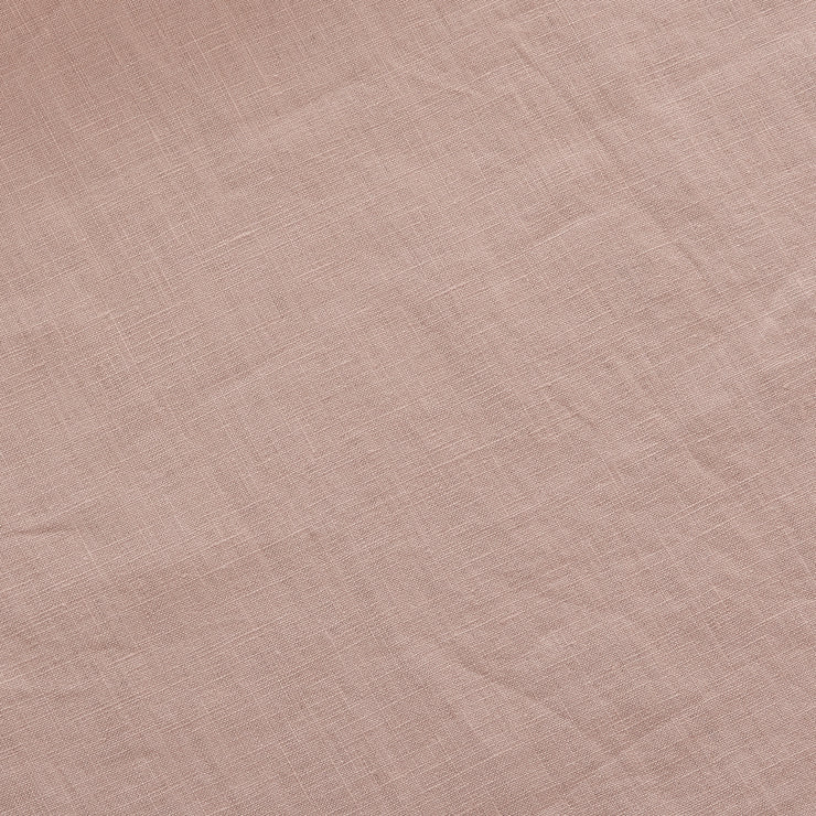 Close Up Nude Linen Fabric by Meter - Linenshed
